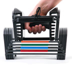 Powerblock Sport 24 Adjustable Dumbbells, Sold In Pairs, 3-24 Lb. Dumbbells, Durable Steel Build, Innovative At Home Workout Equ