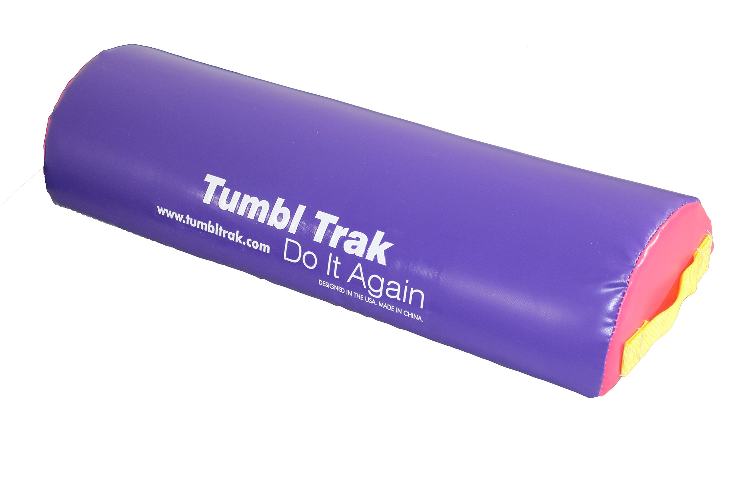 Tumbl Trak Half Rounds Balance Beam, Bright Pastel, 2 Feet