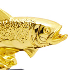 Juvale Small Fish Trophy, Golden Fishing Award For Tournaments And Competitions (3X5 In)