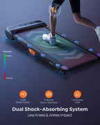 Acezoe Under Desk Treadmill, Walking Treadmills For Home, 3 In 1 Portable Treadmill, Strolling Walking Running Machine, App/Remo
