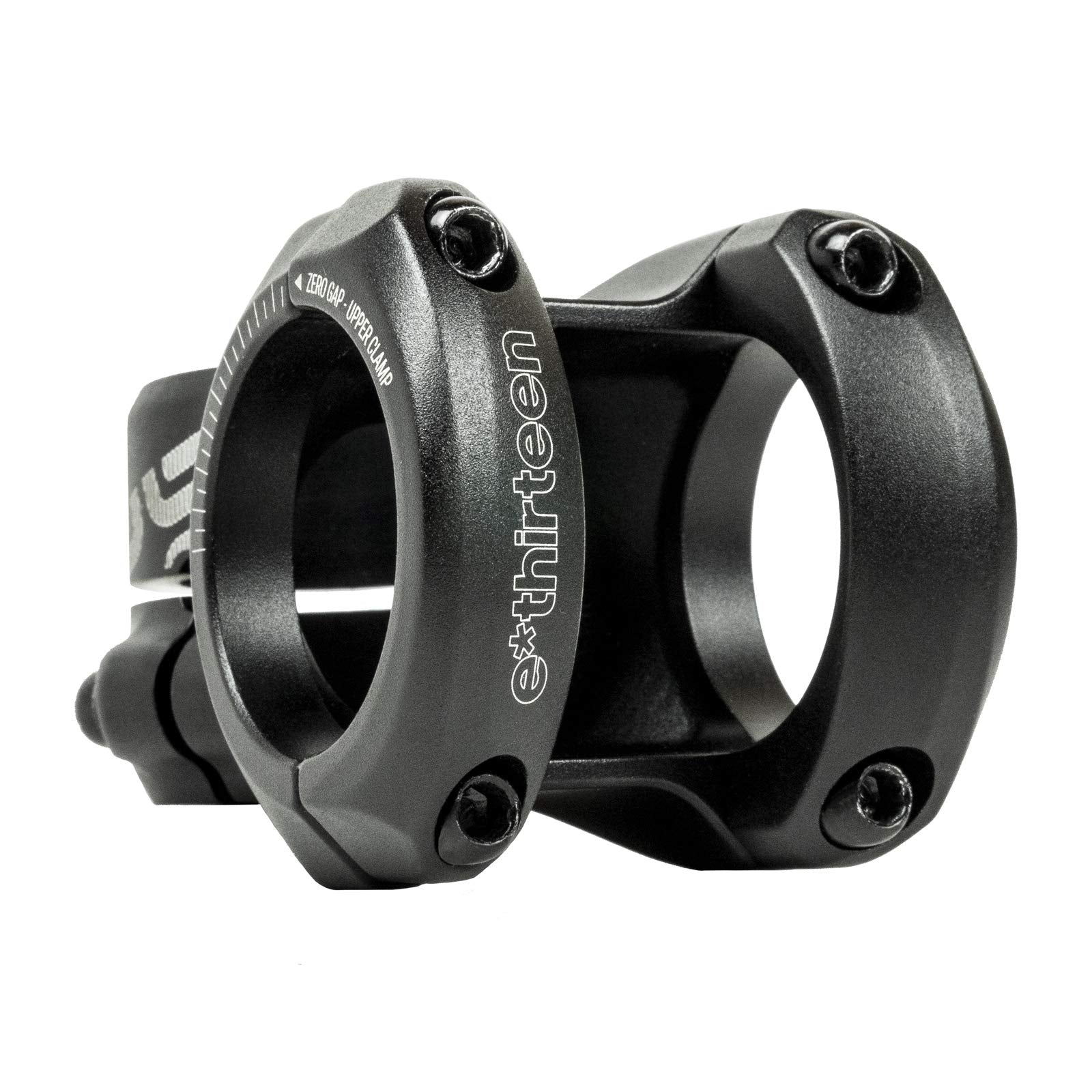 E*Thirteen Base 35 Mountain Bike Stem - 35Mm Bar Clamp, 6061 Aluminum, 40Mm/50Mm Length, Stealth Black, T25 Hardware, Mtb Cross