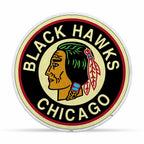 Rico Industries Nhl Chicago Blackhawks Retro Shape Cut Pennant - Home And Living Room D  Cor - Soft Felt Ez To Hang
