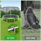 Ok5Star 8-Pack Trampoline Wind Stakes 16 Inch U Shaped Rebar Ground Stakes Galvanized Ground Anchors For Trampoline Security