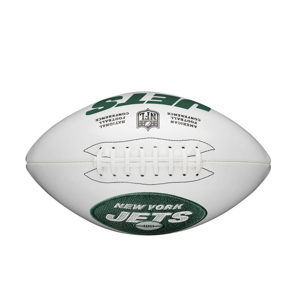 Wilson Nfl Live Signature Autograph Football - Official Size, New York Jets