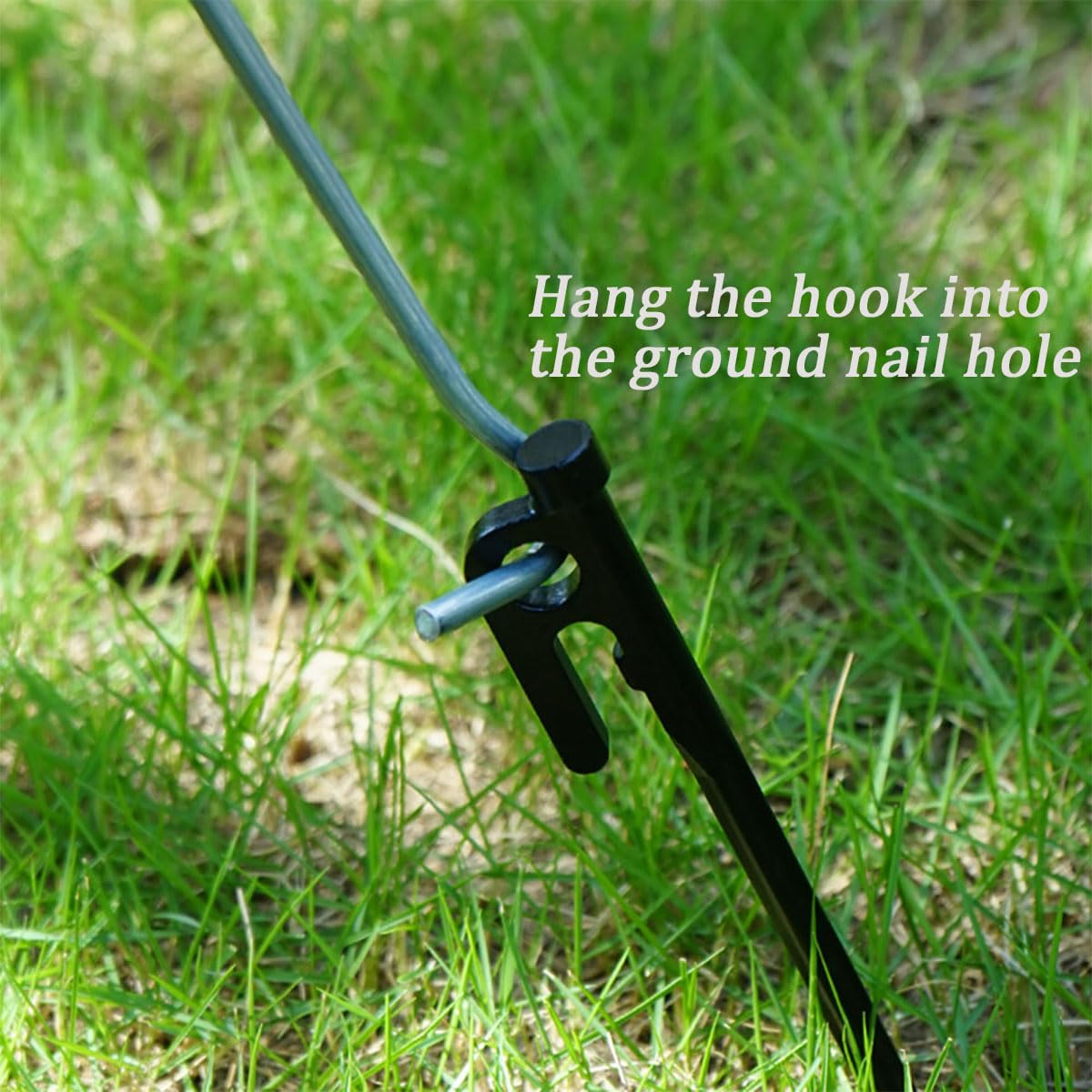 Laiyoho 3 Pcs Outdoor Tent Peg Puller Extractor With Plastic Handles, Portable Tool For Camping And Other Outdoor Activities