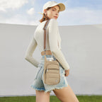 Telena Water Bottle Holder With Strap Crossbody Bags For Women For Walking, Hiking, Cycling Khaki