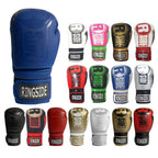 Ringside Apex Flash Sparring Gloves, Imf-Tech Synthetic Boxing Gloves With Secure Wrist Support, Ideal For Men And Women, Blue A