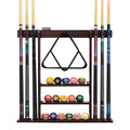 MoyanSuper Pool Stick Holder Cue Stick Holder Wall Mount Billiard Cue Racks Holds Billiards Accessories for Billiard Room,Bar Ro