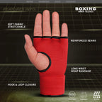 Farabi Kids Hybrid Boxing Inner Gloves Punching Boxing Gloves (Red)