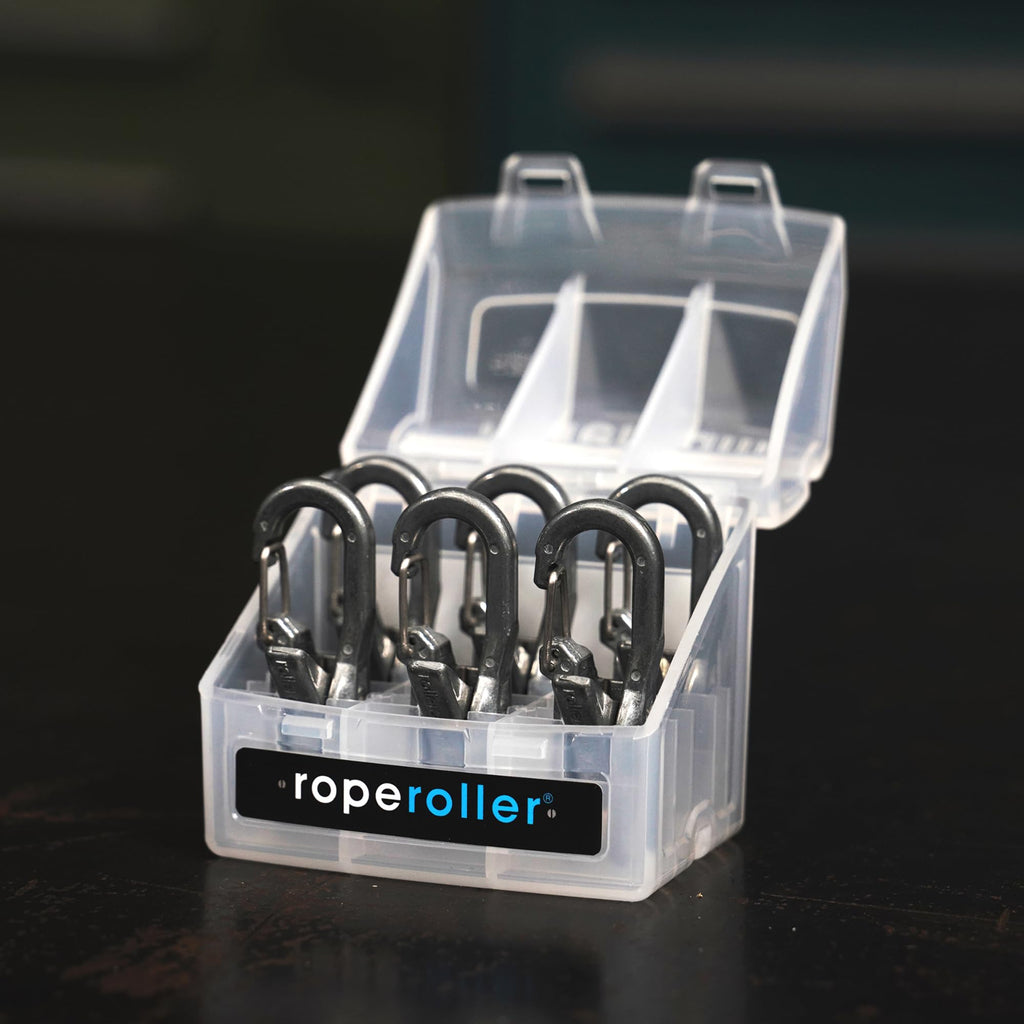 Roperoller The Original Rope Tightening Tool & Tensioner 6-Pack with Rollercam Technology - Heavy-Duty Tie Down for Camping, Tar