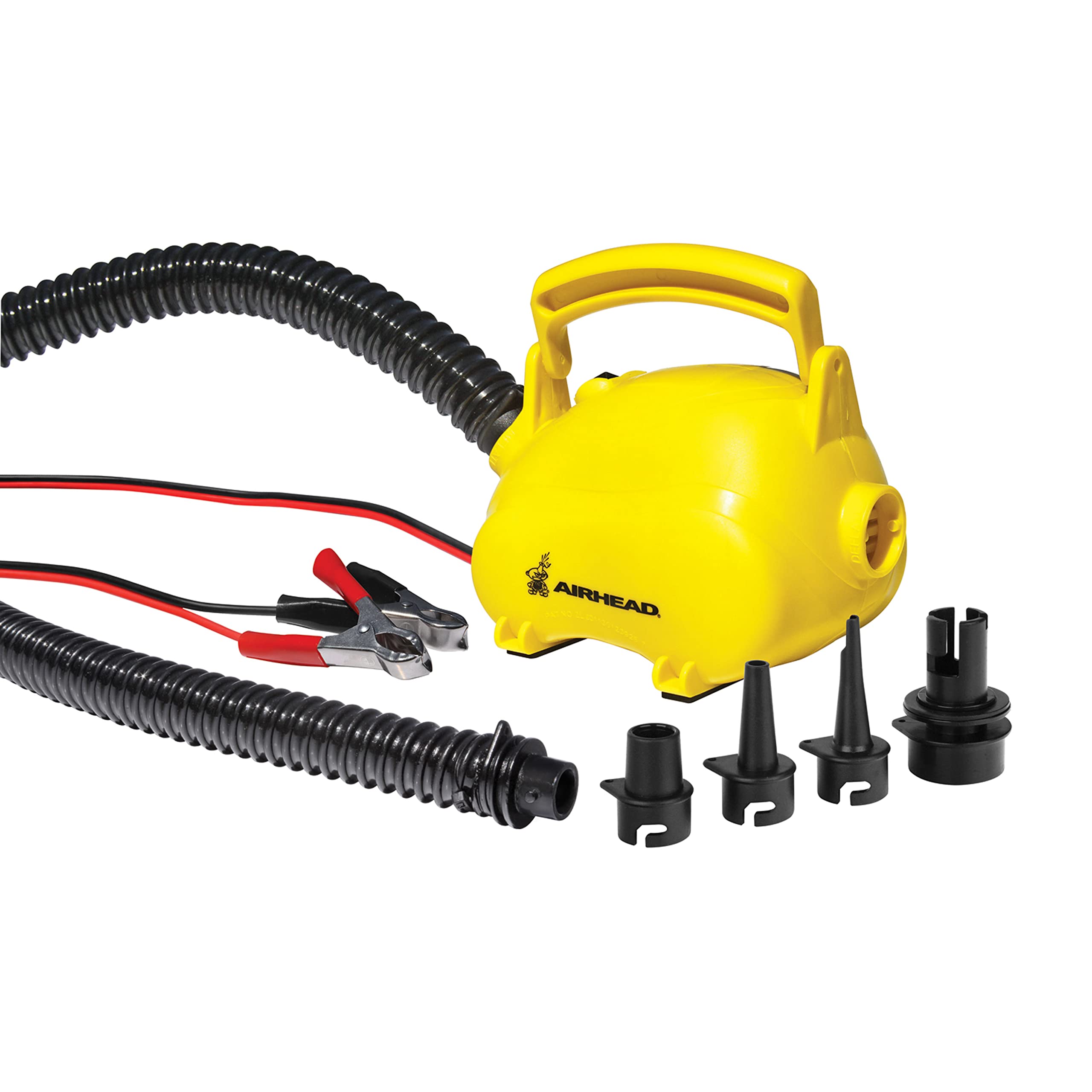 Airhead Air Pig Pump, 12V,Yellow