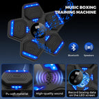 Lolbox 2024 Music Boxing Machine For Kids, Smart Bluetooth Boxing Machine With Boxing Gloves Wall Mounted, Music Boxing Target W