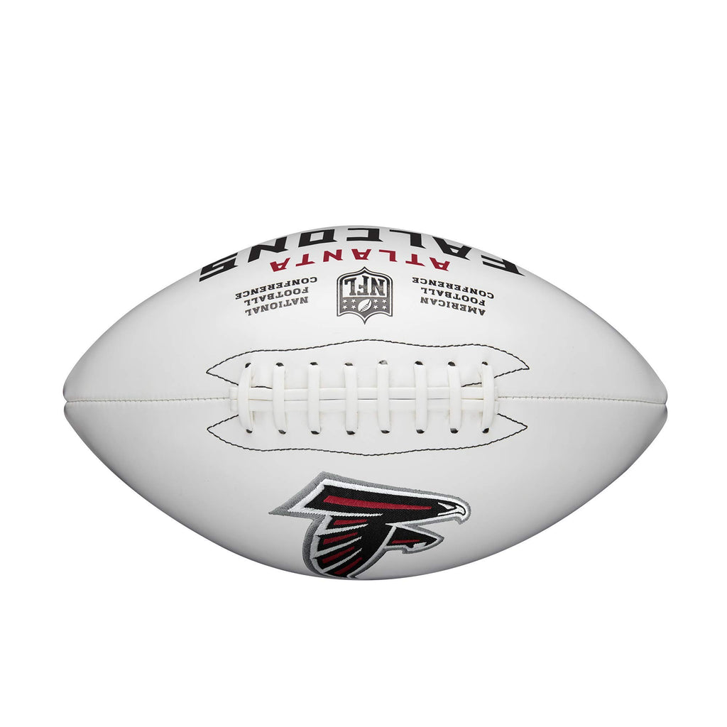 Wilson Nfl Live Team Autograph Football-Atlanta