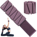BECOJADDE Ankle Weights Set of 2 (2 lb Each) Adjustable Wrist Weights for Women Men Wearable Arm Leg Weight for Pilates, Running