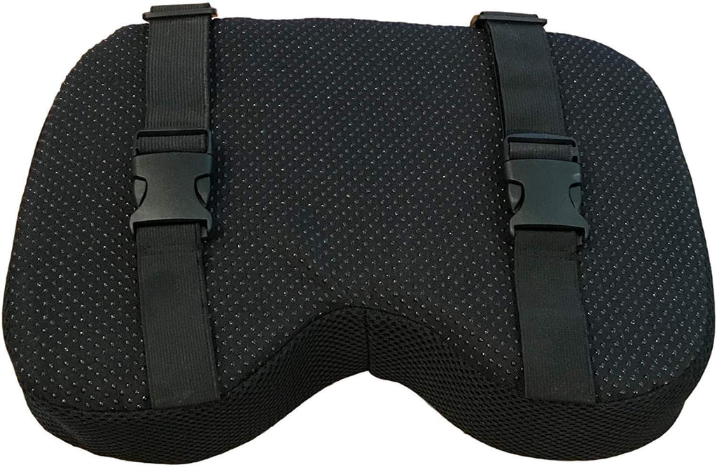 2K Fit Rowing Machine Seat Cushion (Model 2) For The Concept 2 Rowing Machine With Custom Memory Foam, Washable Cover, And Strap