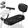TOPCABIN Bicycle Manned Cushion Mountain Bike Back Shelf Seat Cushion Manned Comfortable Saddle Children Back Seat(Black-Armsres