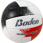 Baden Match Point Cushioned Synthetic Leather Volleyball | Official Size 5 | Ideal For Outdoor Recreation, Backyard Play, And Co