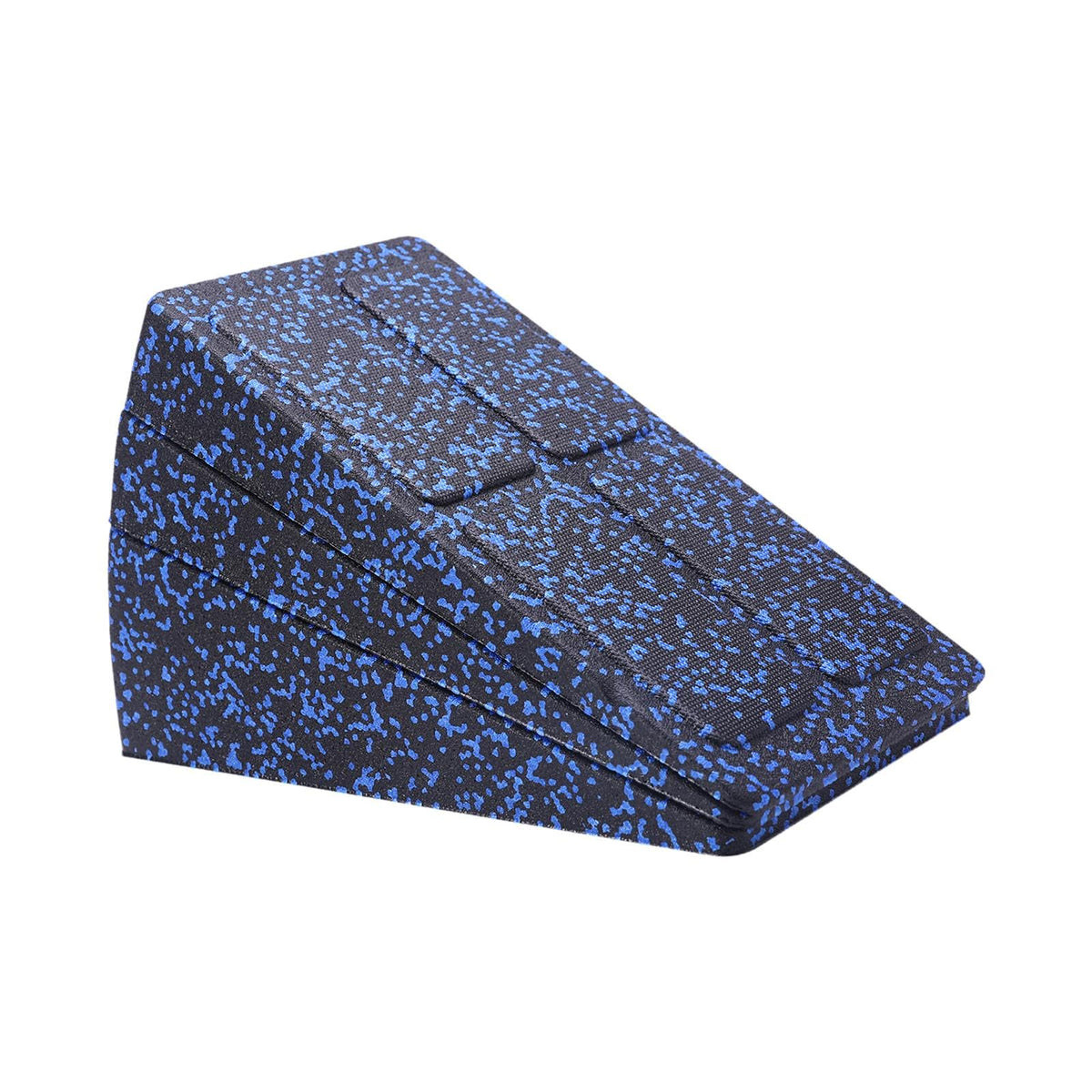 SNAPPSY 3Pcs EPP Calf Stretcher Slant Board Adjustable Multifunctional 4 Level Angle Black Blue