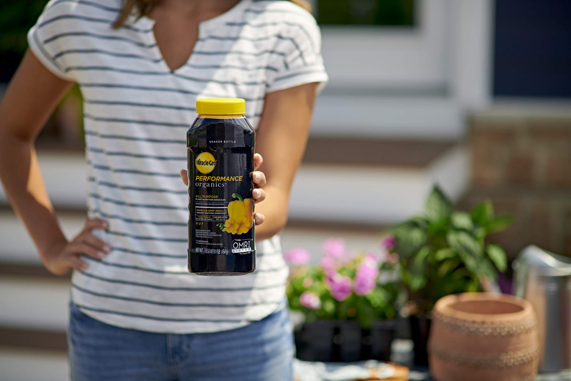 Miracle-Gro Performance Organics All Purpose Plant Nutrition Granules - 1 Lb Shaker Bottle, Organic, All-Purpose Plant Food For