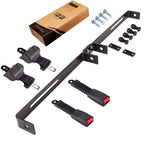 10L0L Golf Cart Belts Bracket Kit, 42 In Retractable Seat Belts For Yamaha, Ezgo Txt & Rxv, Club Car Ds, Club Car Perfect