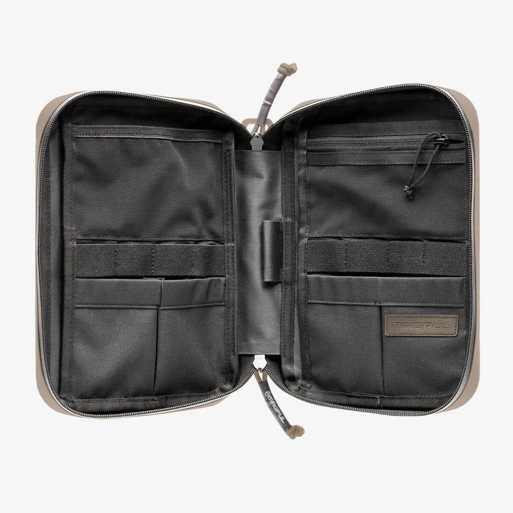 Magpul DAKA Utility Organizer Large Semi-Rigid Multi-Purpose Case, Durable Water-Resistant Heavy Duty Compact Pouch, Flat Dark E
