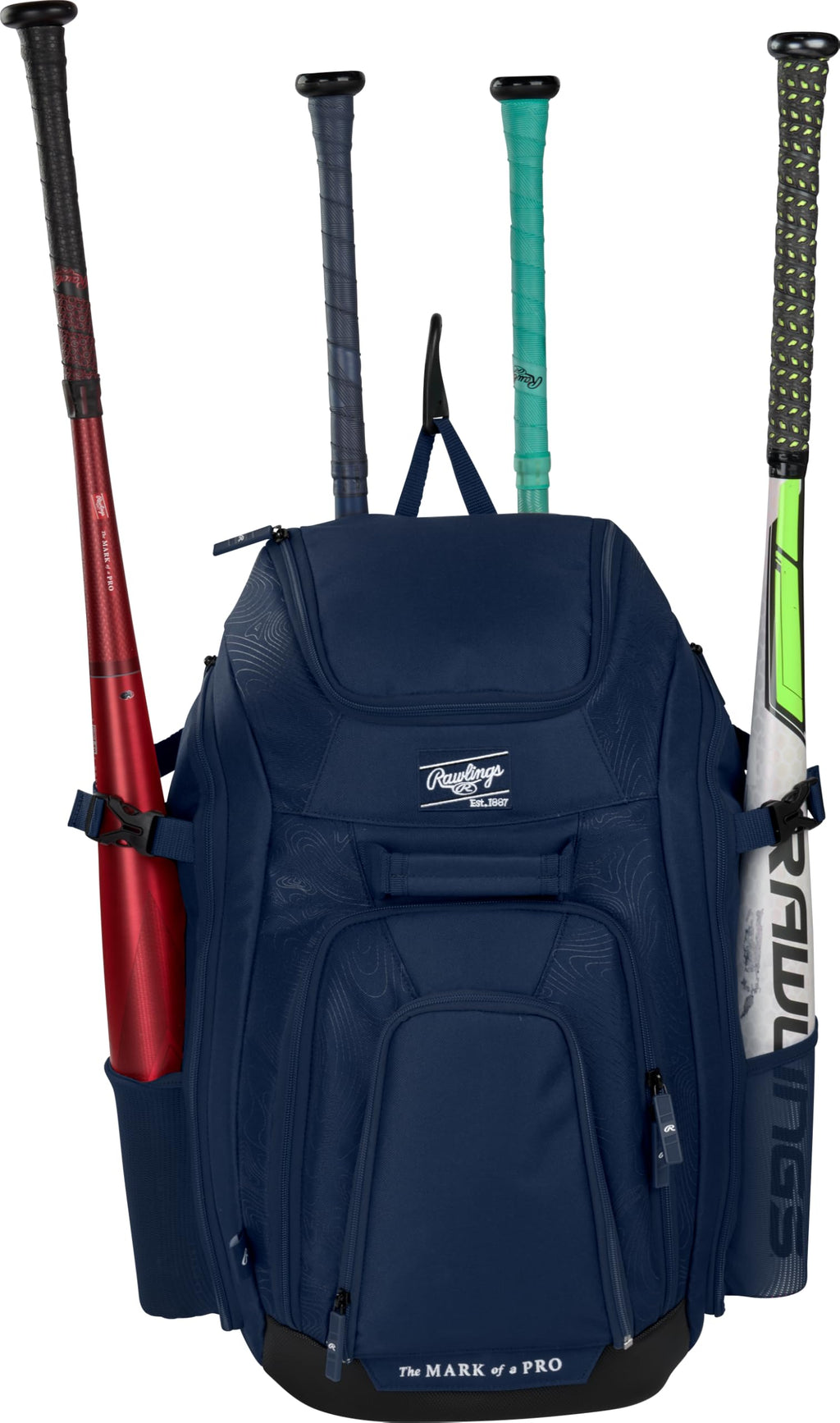 Rawlings | LEGION 2.0 Players Backpack | Baseball/Softball | NAVY