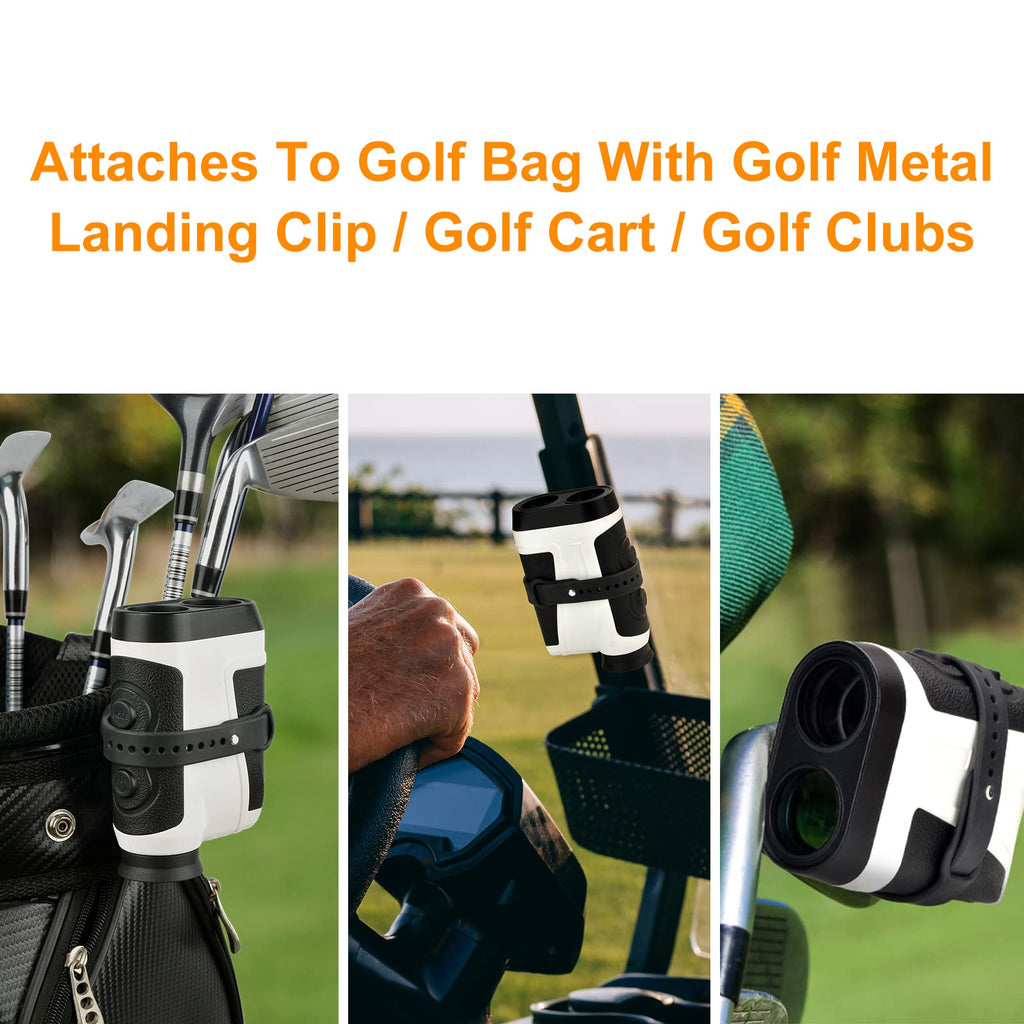 Generturbo Magnetic Golf Range Finder Holder Strap, Range Finder Magnet Wrap Mounts For Golf Cart, Slim Rangefinder Mount Straps