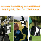 Generturbo Magnetic Golf Range Finder Holder Strap, Range Finder Magnet Wrap Mounts For Golf Cart, Slim Rangefinder Mount Straps