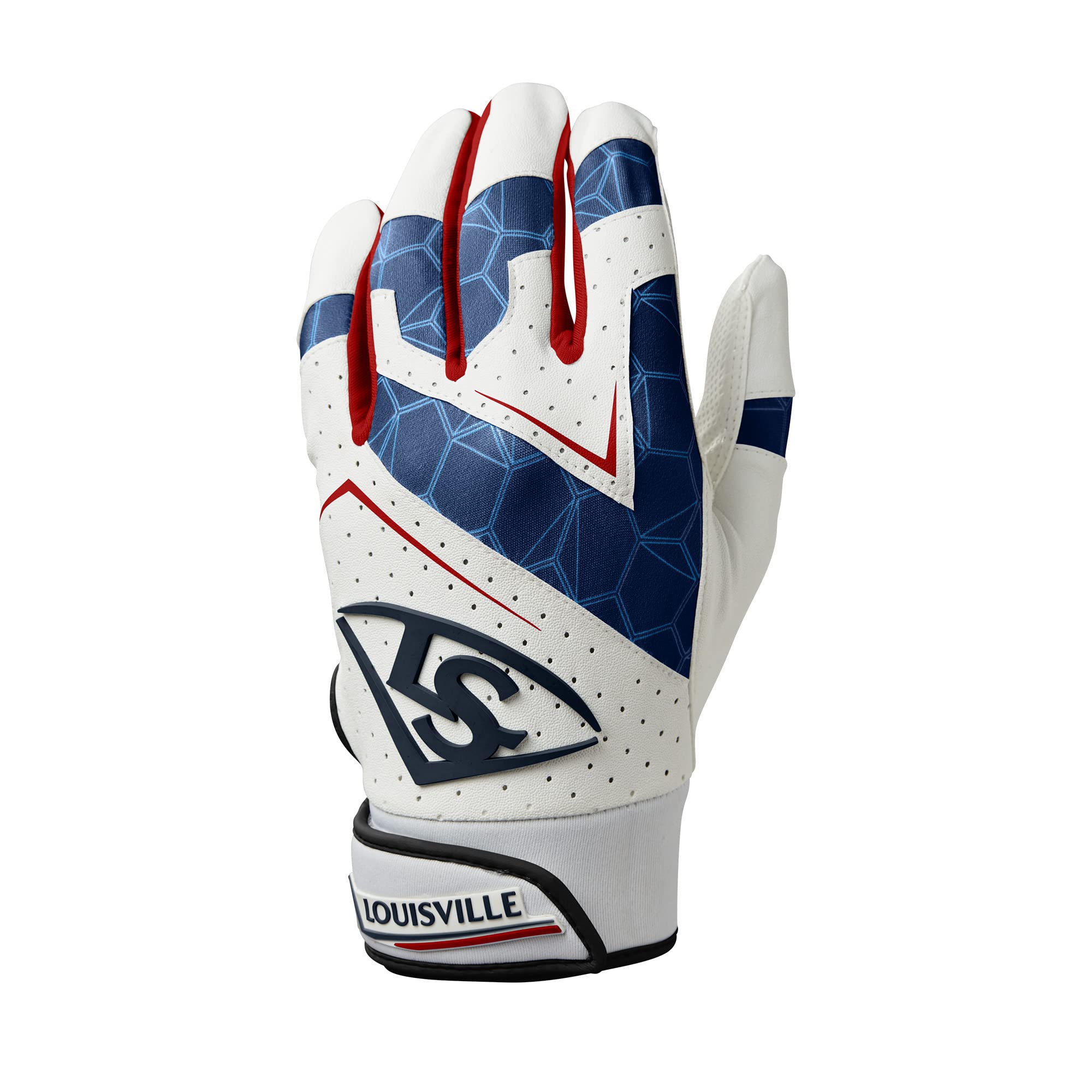 Louisville Slugger Youth Genuine 2.0 Batting Gloves - Usa, Large