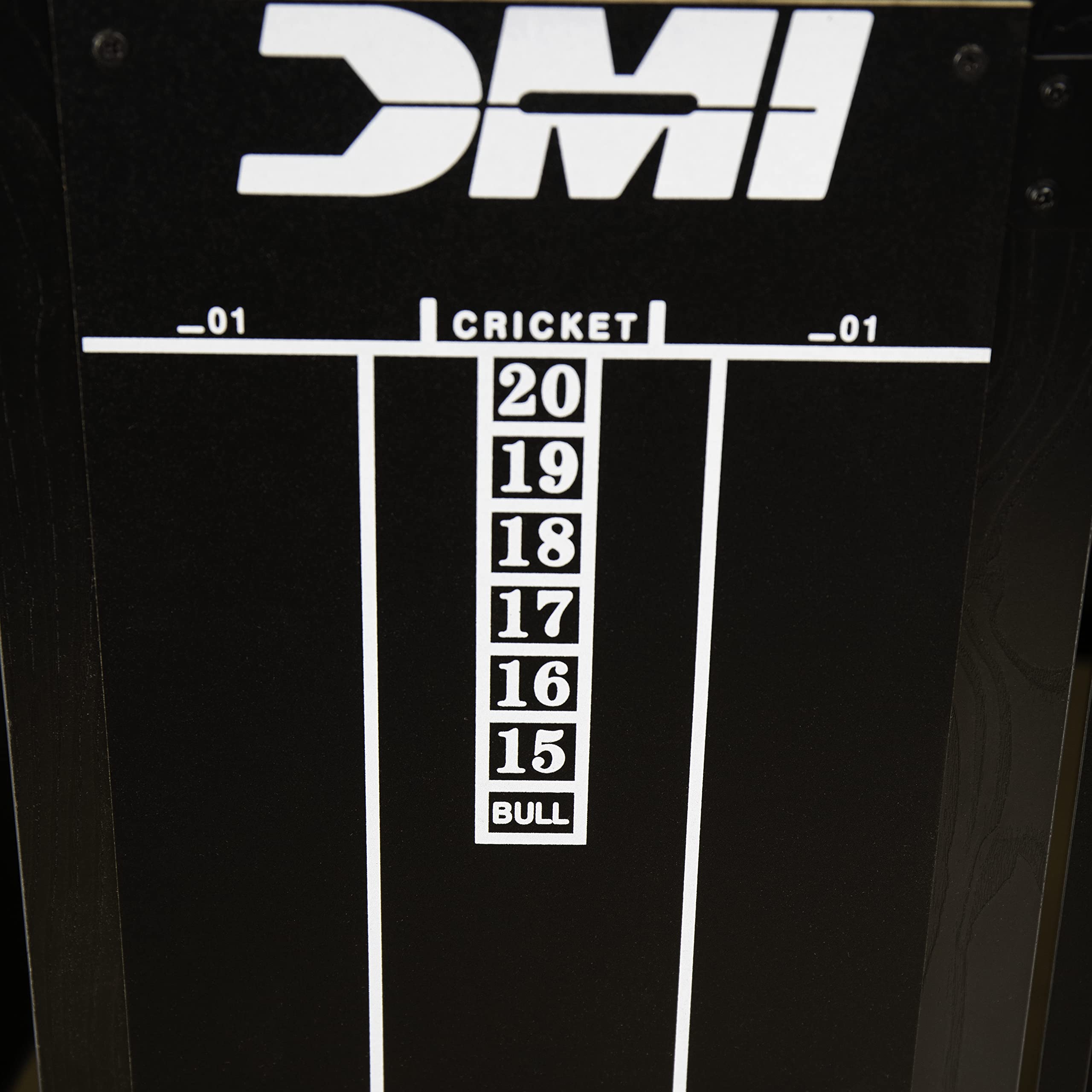 Dmi Sports Recreational Dartboard Cabinet Set - Includes Dartboard, Two Dart Sets, And Traditional Chalk Scoring