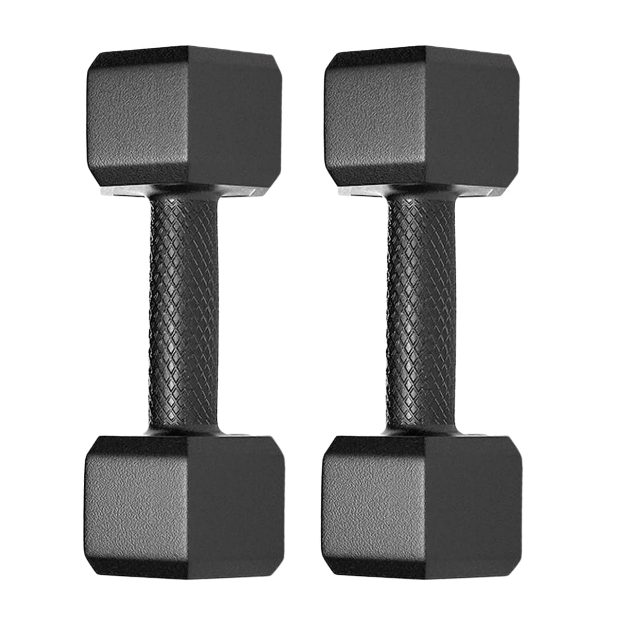 Protoner Pair of 1 kg Each PVC Dumbbells Set Hex