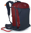 Osprey Soelden Pro 32L Mens Ski and Snowboard Backpack with E2 Airbag System, Red Mountain