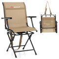 Goplus Hunting Chair, 360 Swivel Folding Hunting Blind Chair With Carrying Strap, 330Lbs Capacity, Portable Deer Hunting Stool,