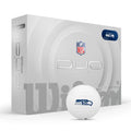 Wilson 2025 Duo Soft Nfl Golf Ball - 12 Balls, White, Seattle Seahawks
