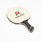 Professional Ping Pong Paddle With Hard Carry Case  Pro Table Tennis Racket  Table Tennis Paddle With Ergonomic Handle  5 Blades