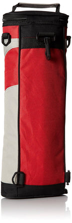 Proactive Sports 4-To-Go Zippered Beverage Cooler With Shoulder Strap, Black/Grey
