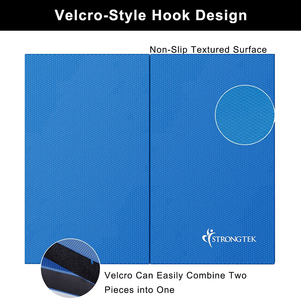 Extra Large Balance Pad, Balancing Foam Pads, 2 In 1 Yoga Foam Cushion Exercise Mat, Knee Pad For Fitness And Stability Training