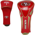 Team Golf Nfl San Francisco 49Ers Single Apex Driver Head Cover Golf Club Single Apex Driver Headcover, Fits All Oversized Clubs