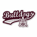 Rico Industries Ncaa Alabama A&M Bulldogs Distressed Shape Cut Pennant - Home And Living Room D  Cor - Soft Felt Ez To Hang
