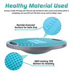 Nalanda Wobble Balance Board, Core Trainer For Balance Training And Exercising, Healthy Material Non-Skid Tpe Bump Surface, Stab