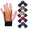 Gymnastics Grips - Gloves for Crossfit - Pull Up Bar Grips - Non-Slip Leather Hand Grips for Men & Women - Gymnastics Gloves for