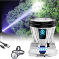 PINSAI High end version Super Bright Headlamp High Power Headlight LED Rechargeable Motion Sensor Hunting head lamp Flashlight S