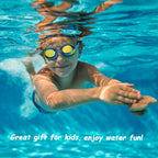 Keary 2 Pack Kids Swim Goggles Swimming Goggles For Toddler Children Girls Boys Youth, Anti-Fog Waterproof Uv Protection No Glar