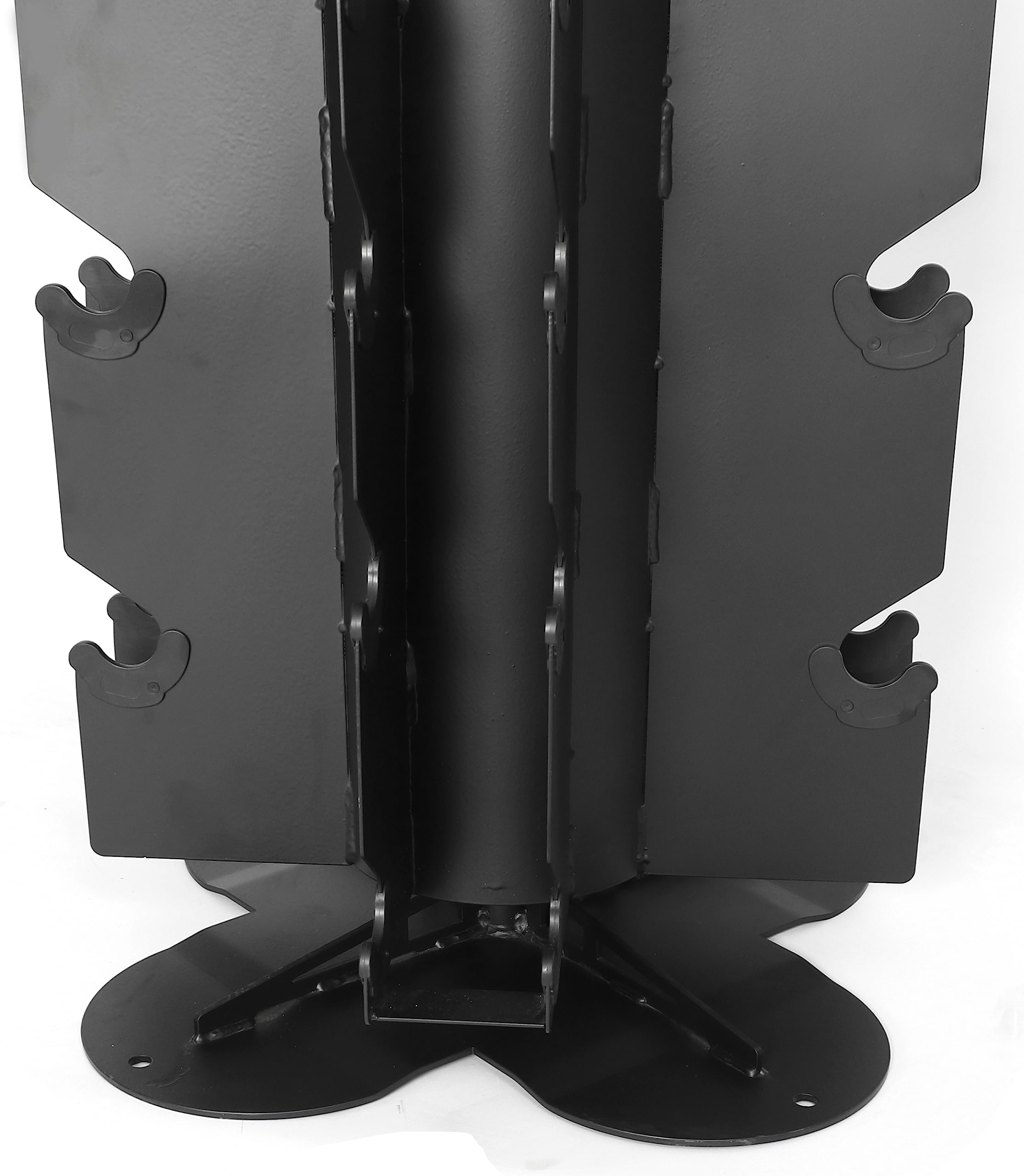 Fitvids Dumbbell Rack Multifunctional Weight Stand For Home Gym, Spinnable And Vertical, 1000-Pound Capacity