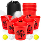 Ropoda Yard Pong - Giant Yard Games Set Outdoor For The Beach, Camping, Lawn And Backyard