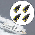 Shangyaun 906 Led Bulbs T10 Wedge Base Marine Boat Light Bulb Fit Stern Light Anchor Light Navigation Lights All-Round Light Mas