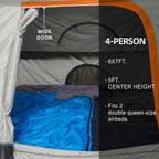 Camel Crown Tents For Camping 6 Person Tent Waterproof Easy Setup Backpacking Tents With Floor Mats 3/4/5/6 Person Family Tent F
