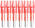 Xhyckj 6Pcs X Led Lighted Nocks For Arrows With .203'' Inside Diameter,Screwdriver Included