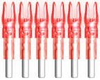 Xhyckj 6Pcs X Led Lighted Nocks For Arrows With .203'' Inside Diameter,Screwdriver Included