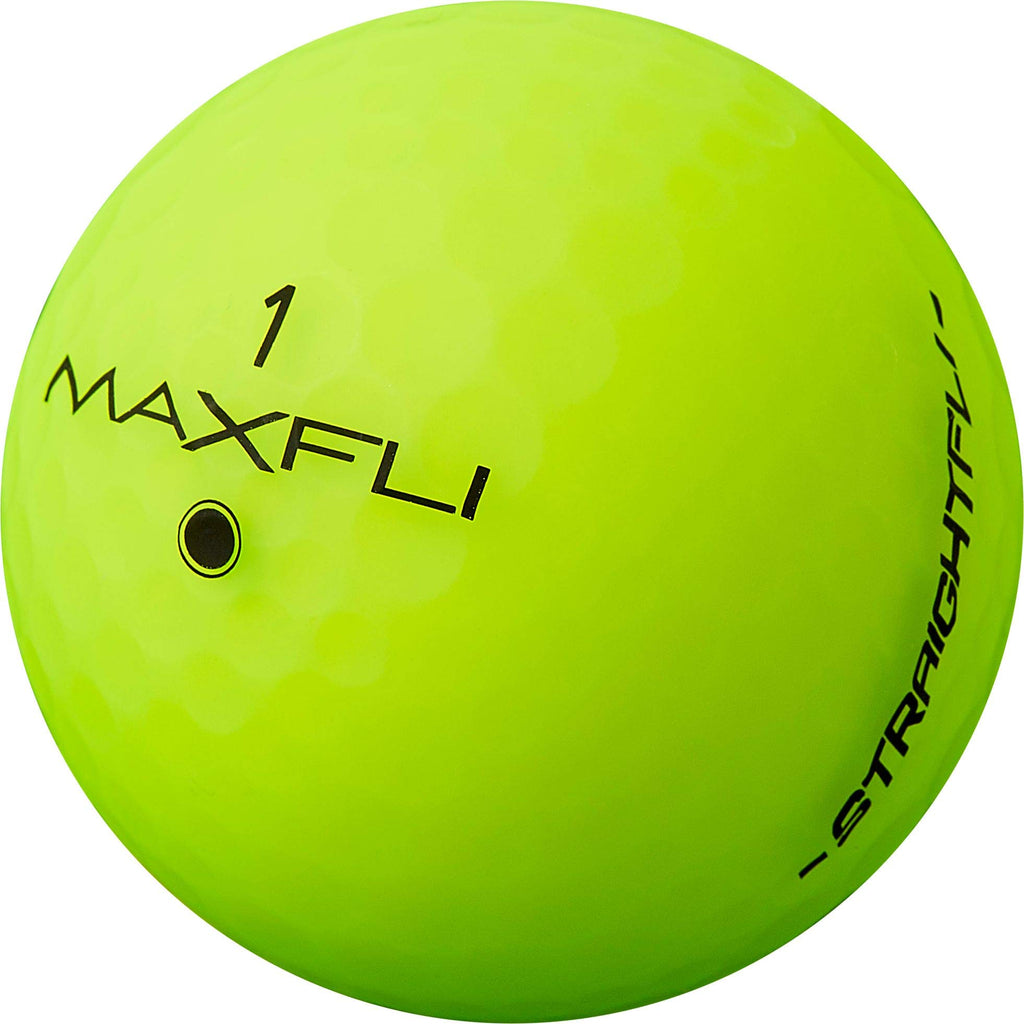 Maxfli Straightfli Matte Green Golf Balls